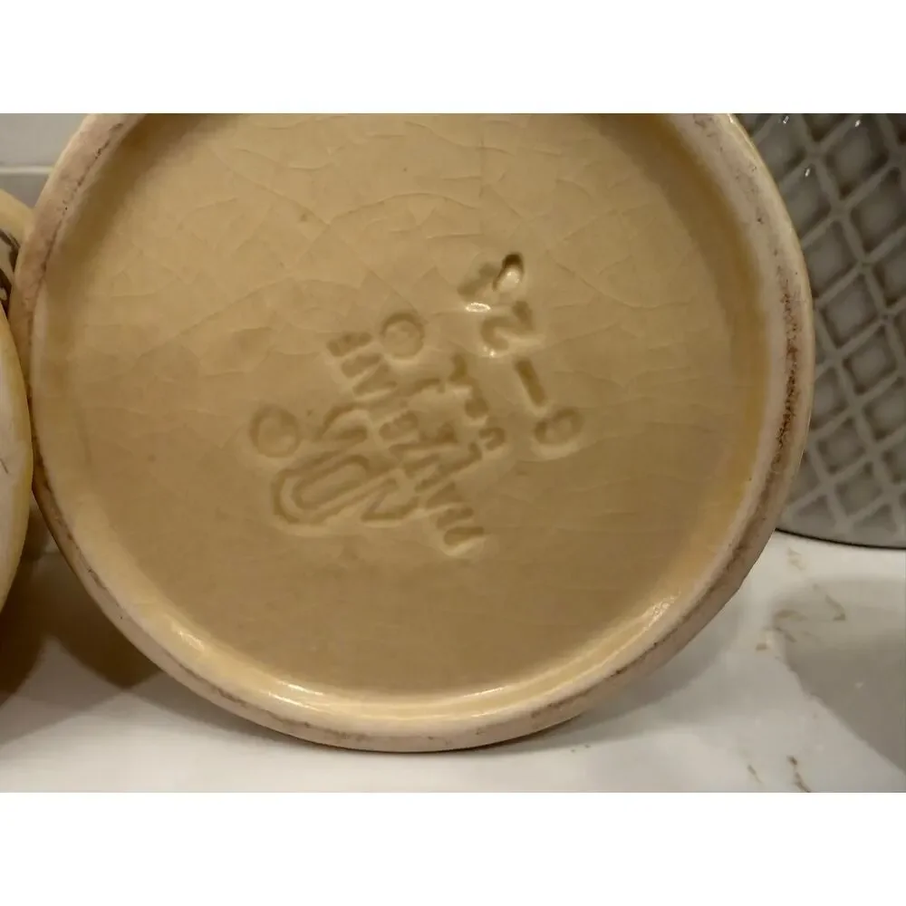 Vintage Pfaltzgraff Village‎ Creamer and Sugar Set